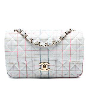Pre-Loved Chanel Mini Rectangular Classic Printed Calfskin Single Flap